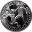 Cook Islands 50 Dollars Elizabeth II World Football Championship.Mexico 1986 1989 Proof KM# 70 FOOTBALL WORLD CHAMPIONSHIP MEXICO 1986 50 DOLLARS coin reverse