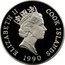 Cook Islands 50 Dollars Jackass Penguins 1990 Proof KM# 216 ELIZABETH II COOK ISLANDS 1990 RDM coin obverse