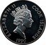 Cook Islands 50 Dollars Abraham Lincoln 1990 Proof KM# 48 ELIZABETH II COOK ISLANDS RDM 1990 coin obverse