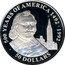 Cook Islands 50 Dollars French navigator Samuel de Champlain 1990 Proof KM# 186 500 YEARS OF AMERICA 1492-1992 50 DOLLARS coin reverse