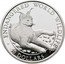 Cook Islands 50 Dollars European Lynx 1990 Proof KM# 54 ENDANGERED WORLD WILDLIFE 50 DOLLARS coin reverse