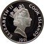 Cook Islands 50 Dollars Hunkpapa Lakota holy man Sitting Bull 1991 Proof KM# 94 ELIZABETH II COOK ISLANDS RDM 1991 coin obverse