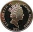 Cook Islands 50 Dollars Vasco Nunez de Balboa 1991 Proof KM# 44a ELIZABETH II COOK ISLANDS 1991 RDM coin obverse