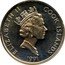 Cook Islands 50 Dollars Emperor Maximilian of Mexico 1991 Proof KM# 196 ELIZABETH II COOK ISLANDS 1991 RDM coin obverse
