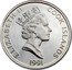 Cook Islands 50 Dollars Boston Tea Party 1991 Proof KM# 192 ELIZABETH II COOK ISLANDS RDM 1991 coin obverse