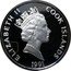 Cook Islands 50 Dollars Spanish conquistador Francisco Pizarro 1991 Proof KM# 189 ELIZABETH II COOK ISLANDS RDM 1991 coin obverse
