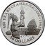 Cook Islands 50 Dollars Aztec Priest 1991 Proof KM# 148 500 YEARS OF AMERICA 1492-1992 50 DOLLARS coin reverse