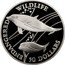 Cook Islands 50 Dollars Heaviside's Dolphins 1991 Proof KM# 95 ENDANGERED WILDLIFE 50 DOLLARS coin reverse
