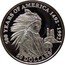Cook Islands 50 Dollars Hunkpapa Lakota holy man Sitting Bull 1991 Proof KM# 94 500 YEARS OF AMERICA 1492 - 1992 50 DOLLARS coin reverse