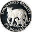 Cook Islands 50 Dollars Cougars 1991 Proof KM# 125 ENDANGERED WILDLIFE 50 DOLLARS coin reverse