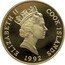 Cook Islands 50 Dollars Dutch mariner Jakob le Maire 1992 Proof KM# 260 ELIZABETH II COOK ISLANDS 1992 coin obverse