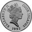 Cook Islands 50 Dollars Mandrill 1992 Proof KM# 263 ELIZABETH II COOK ISLANDS RDM 1992 coin obverse