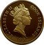 Cook Islands 50 Dollars Eagle 1992 Proof KM# 129 ELIZABETH II COOK ISLANDS 1992 RDM coin obverse