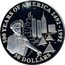 Cook Islands 50 Dollars Italian explorer Giovanni da Verrazano 1992 Proof KM# 183 500 YEARS OF AMERICA 1492-1992 50 DOLLARS coin reverse