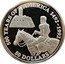 Cook Islands 50 Dollars Spanish admiral Pedro Menendez de Aviles 1992 Proof KM# 199 500 YEARS OF AMERICA 1492-1992 50 DOLLARS coin reverse