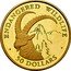 Cook Islands 50 Dollars Ibex 1993 Proof KM# 153 ENDANGERED WILDLIFE 50 DOLLARS coin reverse