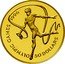 Cook Islands 50 Dollars XXVI Summer Olympic Games 1996 Atlanta. Gymnastics 1993 Proof KM# 180 OLYMPIC GAMES 1996 50 DOLLARS coin reverse
