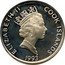 Cook Islands 50 Dollars Argentine general Jose de San Martin 1993 Proof KM# 248 500 YEARS OF AMERICA 1492 - 1992 50 DOLLARS coin reverse