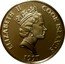 Cook Islands 50 Dollars 6th Century. Justinian's Code of Civil Law 1997 FM Proof KM# 403 ELIZABETH II COOK ISLANDS RDM 1997 coin obverse