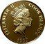 Cook Islands 50 Dollars 4th Century. Constantine the Great 1997 FM Proof KM# 401 ELIZABETH II COOK ISLANDS RDM 1997 coin obverse