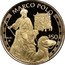 Cook Islands 50 Dollars Marco Polo 1997 FM Proof KM# 382 $50 14KT FM MARCO POLO coin reverse