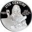 Cook Islands 50 Dollars 17th Century. Sir Isaac Newton's Principia 1997 FM Proof KM# 411 17TH CENTURY $50 AGE OF MODERN SCIENCE SIR ISAAK NEWTON'S PRINCIPAL coin reverse