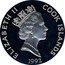 Cook Islands 50 Dollars Spanish conquistador Pedro de Valdivia 1992 Proof KM# 156 ELIZABETH II COOK ISLANDS 1992 RDM coin obverse
