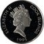 Cook Islands 500 Dollars Elizabeth II Marco Polo 1995 Proof KM# 313 ELIZABETH II COOK ISLANDS RDM 1995 coin obverse