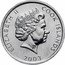 Cook Islands One Cent Pointer Dog 2003 KM# 421 ELIZABETH II COOK ISLANDS 2003 coin obverse
