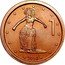 Cook Islands Cent Elizabeth II 4th portrait 2010 KM# 756 1 2010 coin reverse