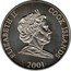 Cook Islands Dollar Winter Olympics 2001 KM# 1114 ELIZABETH II COOK ISLANDS 2001 coin obverse