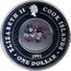 Cook Islands Dollar Crown Jewels 2002 Proof KM# 396 ELIZABETH II COOK ISLANDS 2002 ONE DOLLAR coin obverse