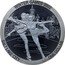 Cook Islands Dollar Figure Skating 2002 Proof KM# 1117 WINTER GAMES 2002 SALT LAKE CITY ONE DOLLAR coin reverse