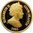 Cook Islands One Dollar 50th Anniversary Playboy magazine 2003 KM# 455 ELIZABETH II COOK ISLANDS 2003 coin obverse