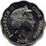 Cook Islands Dollar Elizabeth II 4th portrait 2003 KM# 416 ELIZABETH II COOK ISLANDS 2003 coin obverse