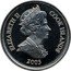 Cook Islands Dollar 20 Euro banknote 2003 KM# 464 ELIZABETH II COOK ISLANDS 2003 coin obverse