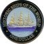 Cook Islands Dollar Gorch Foch 2003 KM# 747 HISTORIC SHIPS OF THE WORLD ONE DOLLAR coin reverse