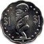 Cook Islands Dollar Elizabeth II 4th portrait 2003 KM# 416 $1 $1 JB coin reverse