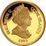 Cook Islands One Dollar 50th Anniversary Playboy magazine 2003 Proof KM# 455c ELIZABETH II COOK ISLANDS 2003 coin obverse