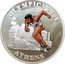Cook Islands Dollar Elizabeth II Running 2004 KM# 1153 OLYMPICS 2004 ATHENS coin reverse