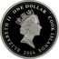Cook Islands Dollar Elizabeth II Cobb and Co. 2004 Proof KM# 1146 ELIZABETH II ONE DOLLAR COOK ISLANDS RDM 2004 coin obverse