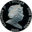 Cook Islands Dollar Royal Wedding of Prince Charles to Camilla 2005 KM# 1174 ELIZABETH II 1 DOLLAR COOK ISLANDS 2005 coin obverse