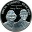 Cook Islands Dollar Royal Wedding of Prince Charles to Camilla 2005 KM# 1174 ROYAL WEDDING 08 04 2005 PRINCE CHARLES & CAMILLA P BOWLES coin reverse