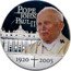 Cook Islands Dollar 85th Birthday of Pope John Paul II 2005 Proof KM# 1177 POPE JOHN PAUL II 1920 2005 coin reverse