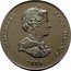 Cook Islands One Dollar HMS Chesapeake 2006 KM# 752 ELIZABETH II COOK ISLANDS 2006 coin obverse