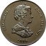 Cook Islands One Dollar HMS Redoubtable 2006 KM# 479 ELIZABETH II COOK ISLANDS 2006 coin obverse