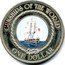 Cook Islands One Dollar Danish Warship Syvende 2006 KM# 753 GUNSHIPS OF THE WORLD ONE DOLLAR coin reverse