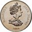 Cook Islands One Dollar 80th Anniversary of the Television 2006 Proof KM# 1623 ELIZABETH II COOK ISLANDS 2006 coin obverse