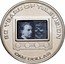Cook Islands One Dollar 80th Anniversary of the Television 2006 Proof KM# 1623 80TH ANNIVERSARY OF THE TELEVISION ONE DOLLAR coin reverse