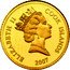 Cook Islands Dollar 100th Anniversary of the Walking Liberty Design 2007 Proof KM# 1520 ELIZABETH II COOK ISLANDS RDM 2007 coin obverse